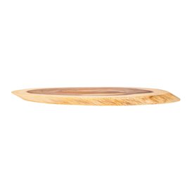 Wooden Serving Platter Oval shape 50,8x20,3x1,9cm (6 Units)