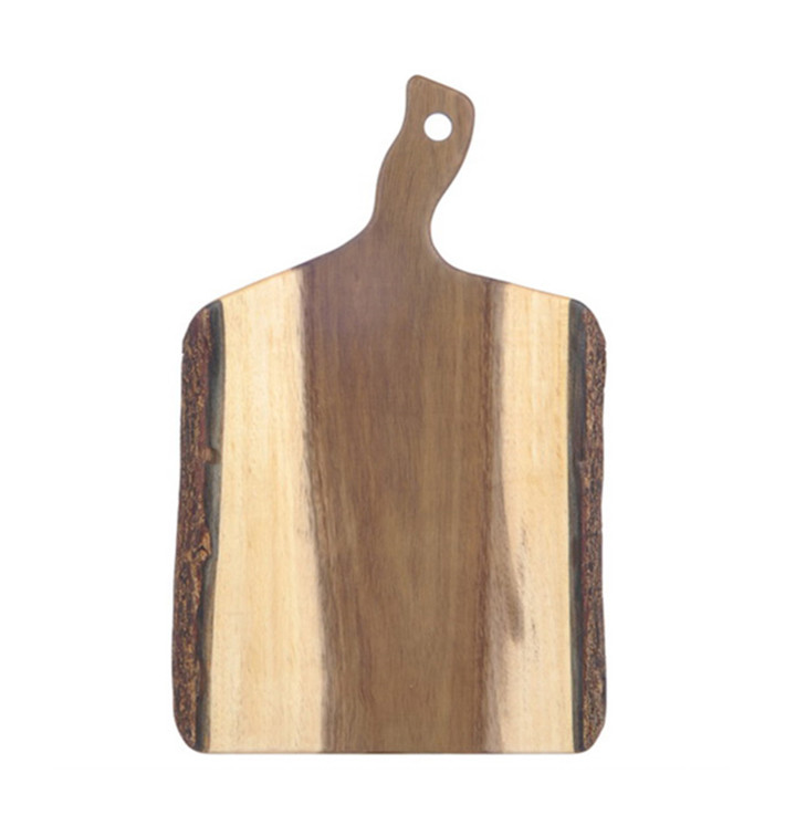 Wooden Serving Platter with Handle 30,5x20,3x1,9cm (1 Unit) Wooden Serving Platter with Handle 30,5x20,3x1,9cm (1 Unit)
