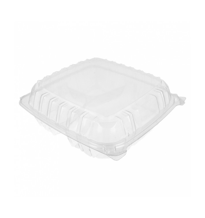 Plastic Hinged Deli Container OPS 3 Compartments "Clear Seal" 4070ml (100 Units) Plastic Hinged Deli Container OPS 3 Compartments "Clear Seal" 4070ml (100 Units)