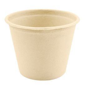 Sugarcane Container Natural Ø9,5cm 425ml (600 Units)