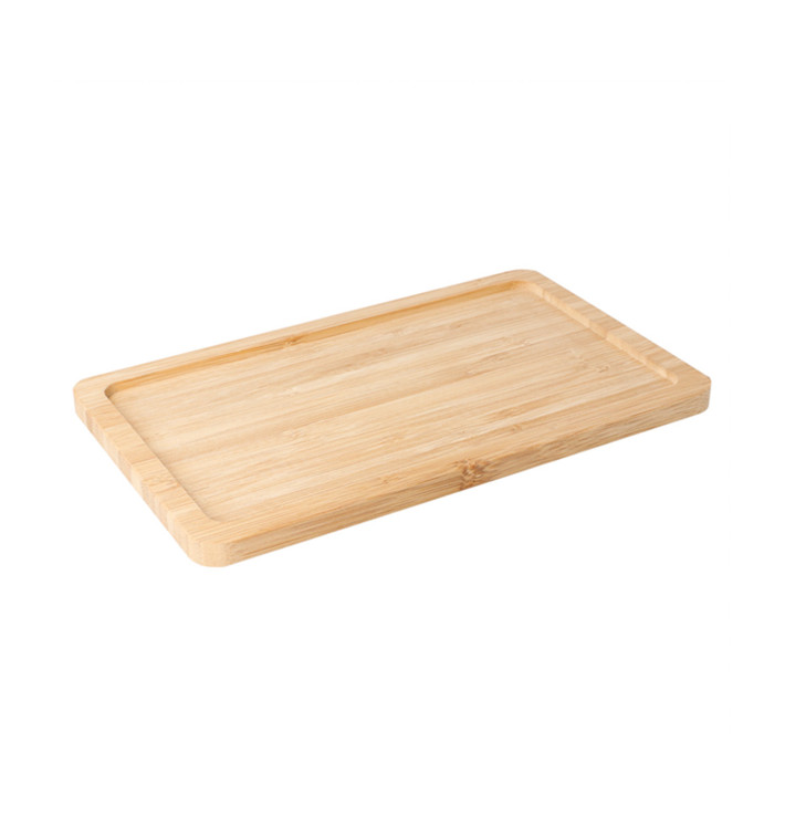 Bamboo Tray Cocktail 20,5x12,5x1cm (1 Unit) Bamboo Tray Cocktail 20,5x12,5x1cm (1 Unit)