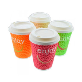 Paper Cup "Enjoy" 12 Oz/360ml Ø9,0cm (34 Units)