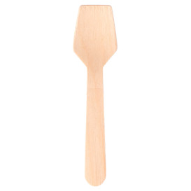 Wooden Ice Cream Spoon 7cm (100 Units) 