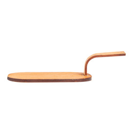 Bambo Mini Shovel Tray Natural "Tapas" 8x5 cm (100 Units) 