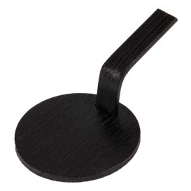 Bambo Mini Shovel Tray Black "Tapas" Ø5 cm (400 Units)