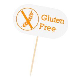 Gluten Free Food Marker 8 cm (100 Units) 