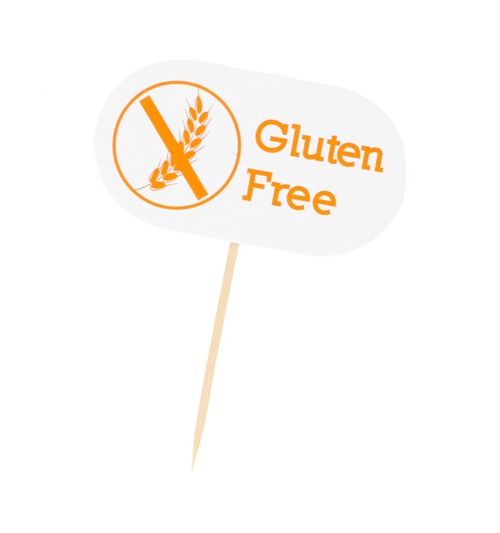 Gluten Free Food Marker 8 cm (2000 Units) Gluten Free Food Marker 8 cm (2000 Units)
