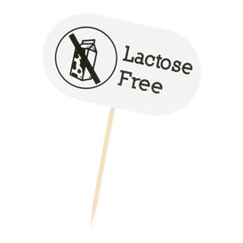 Lactose Free Food Marker 8 cm (2000 Units)