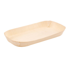 Wood Backing Tray Rectangular 14,5x7x1,3 cm (200 Units)