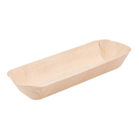 Wood Backing Tray Rectangular 19,5x7,5x2,7cm (50 Units) 