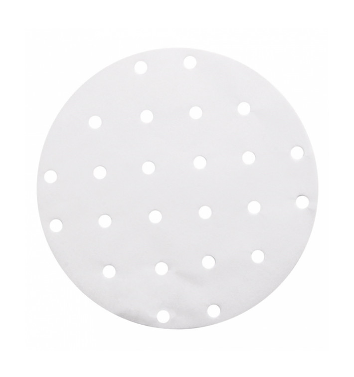 Greaseproof Paper for Bambu Steamer White Ø20 cm (2000 Units) Greaseproof Paper for Bambu Steamer White Ø20 cm (2000 Units)
