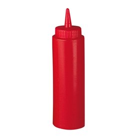 Squeezy Sauce Dispenser Plastic Red 240ml (6 Units) 