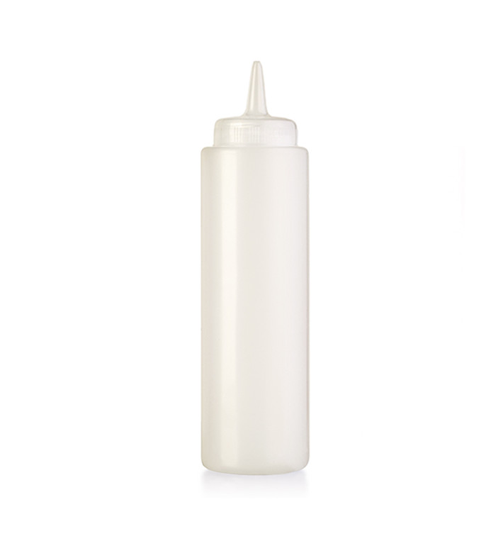 Squeezy Sauce Dispenser Plastic Yellow 240ml (6 Units) Squeezy Sauce Dispenser Plastic Yellow 240ml (6 Units)