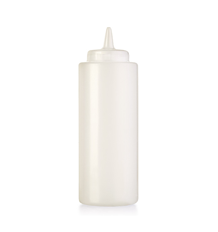 Squeezy Sauce Dispenser Plastic Translucent 360ml (6 Units) Squeezy Sauce Dispenser Plastic Translucent 360ml (6 Units)