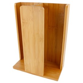 Bamboo Cup and Lid Organizer 23x12x30cm (1 Unit) 