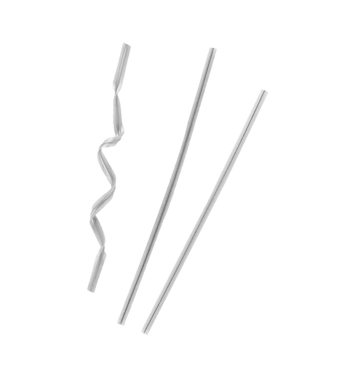 Plastic Bag Closure Silver Metallized 9,5cm (100 Units) Plastic Bag Closure Silver Metallized 9,5cm (100 Units)