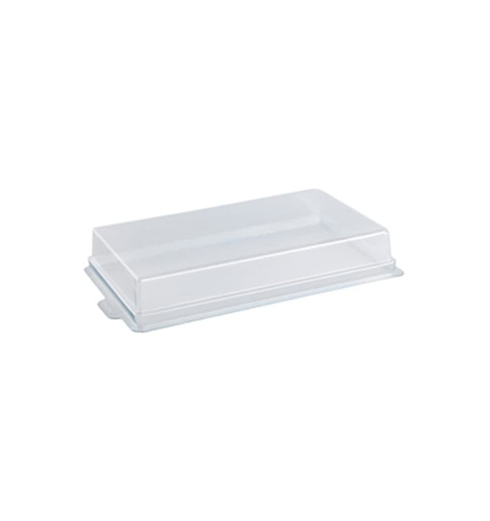 Plastic Lid for Sushi Container PET 19,9x11,3cm Plastic Lid for Sushi Container PET 19,9x11,3cm