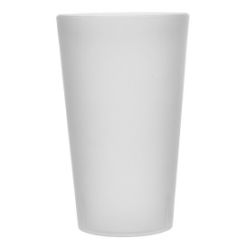 Plastic Cup PP Reusable Translucent 330ml (560 Units)