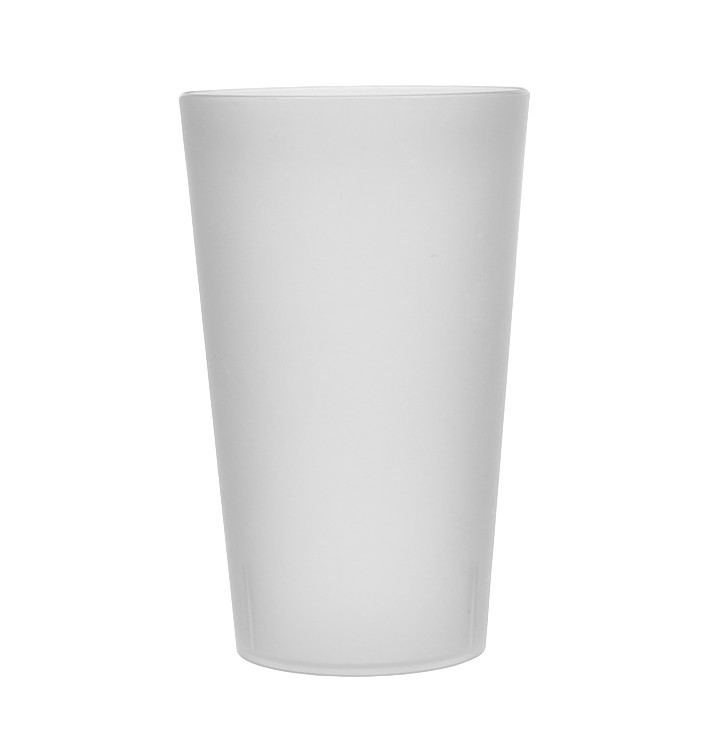 Plastic Cup PP Reusable Translucent 330ml (16 Units) Plastic Cup PP Reusable Translucent 330ml (16 Units)