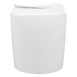Paper Take-Out Container 100% ECO White 16Oz/480ml (50 Units)