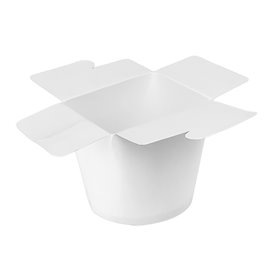 Paper Take-Out Container 100% ECO White 26Oz/780ml (500 Units)