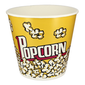 Paper Popcorn Box 5100ml 22,5x16x21cm (50 Units) 