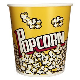 Paper Popcorn Box 3900ml 18,1x14,2x19,4cm (25 Units) 