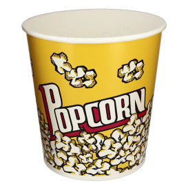 Paper Popcorn Box 3900ml 18,1x14,2x19,4cm (300 Units)