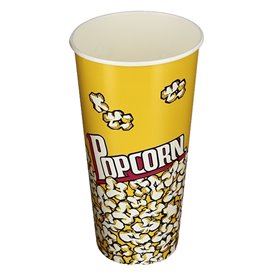 Paper Popcorn Box 720ml 9,6x6,5x17,7cm (50 Units) 