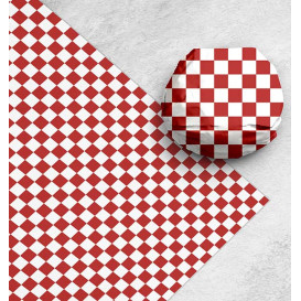Paper Food Wrap Grease-Proof Red 28x33cm (1000 Units) 