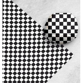 Paper Food Wrap Grease-Proof Black 28x33cm (1000 Units) 