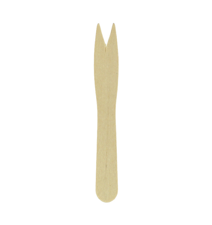 Wooden Food Pick Snaks Natural 8,5cm (6.000 Units)