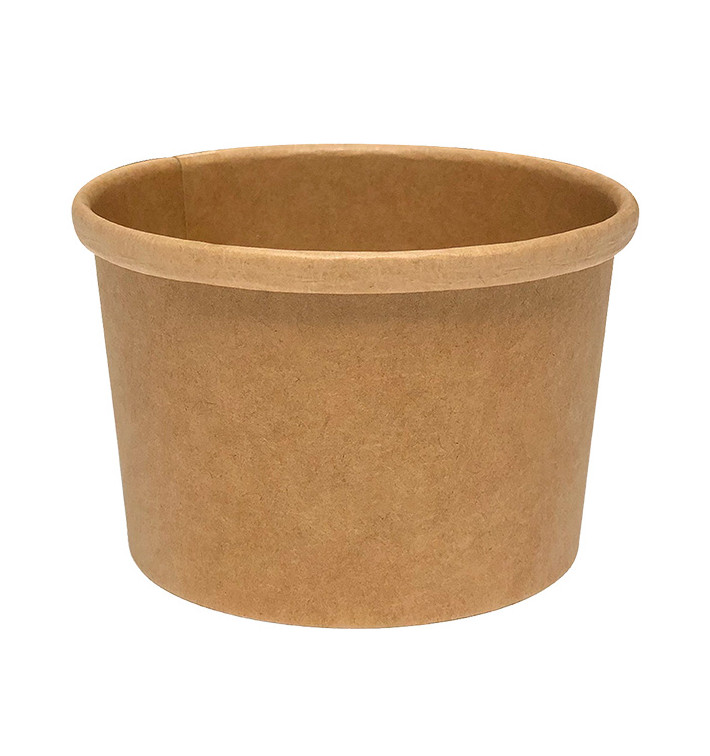 Kraft Carton Pot 8Oz/250ml (500 Units) Kraft Carton Pot 8Oz/250ml (500 Units)