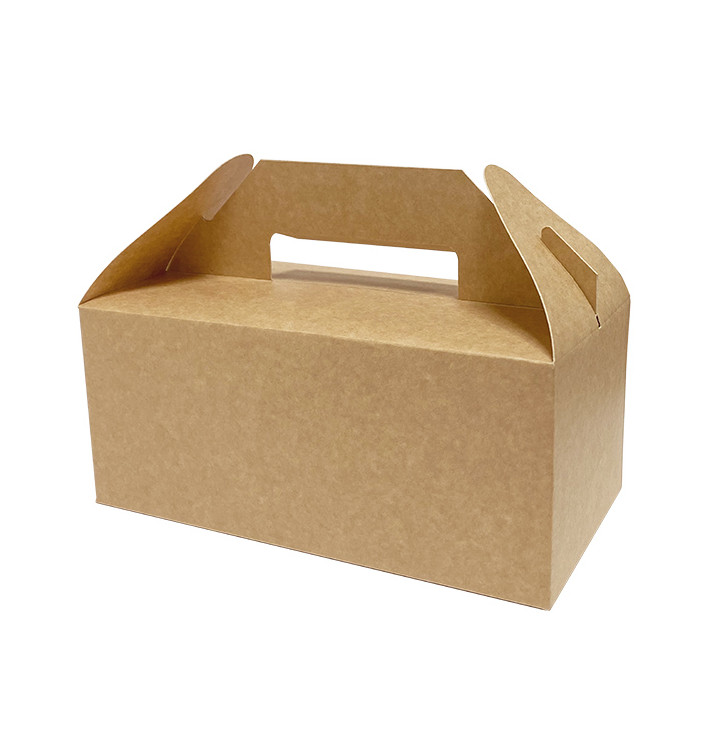 Kraft Carton Picnic Box 228x122x97mm (125 Units)