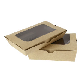 Paper Take-out Container "Premium" 18x12,7x5,5cm 1000ml (175 Units)