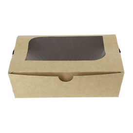 Paper Take-out Container "Premium" 18x12,7x5,5cm 1000ml (175 Units)