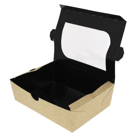 Paper Take-out Container "Premium" 18x12,7x5,5cm 1000ml (175 Units)