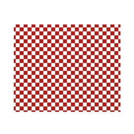 Paper Food Wrap Grease-Proof “Vichy” Red 20x24,5cm (1000 Units) 