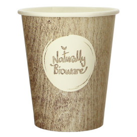 Paper Cup PLA "BioWare" Eco-Friendly 9 Oz/270ml Ø8,0cm (50 Units) 