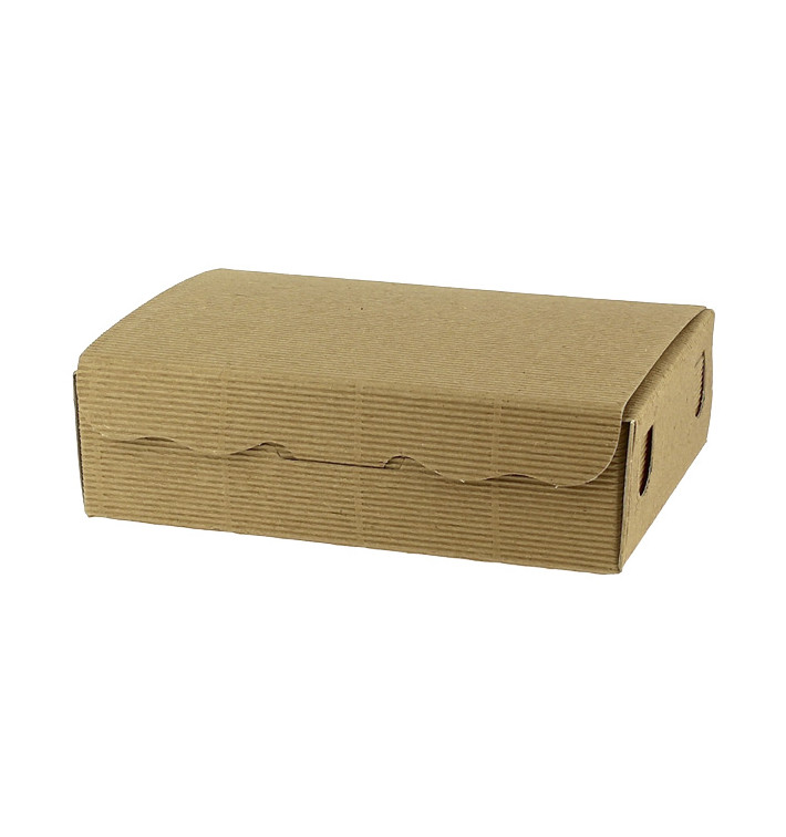 Paper Bakery Box Kraft 20x13x5,5cm 1000g (500 Units) Paper Bakery Box Kraft 20x13x5,5cm 1000g (500 Units)