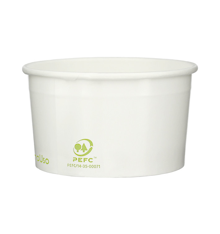 Paper Ice Cream Container Eco-Friendly 100ml (2600 Units) Paper Ice Cream Container Eco-Friendly 100ml (2600 Units)