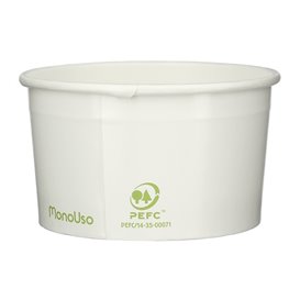 Paper Ice Cream Container Eco-Friendly 100ml (65 Units) 