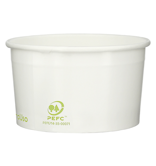 Paper Ice Cream Container Eco-Friendly 100ml (65 Units) 