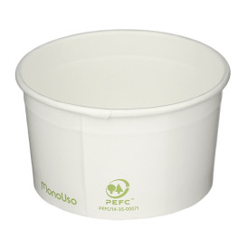 Paper Ice Cream Container Eco-Friendly 100ml (65 Units) 