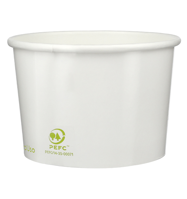 Paper Ice Cream Container Eco-Friendly 310ml (1200 Units)