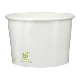 Paper Ice Cream Container Eco-Friendly 310ml (50 Units) 