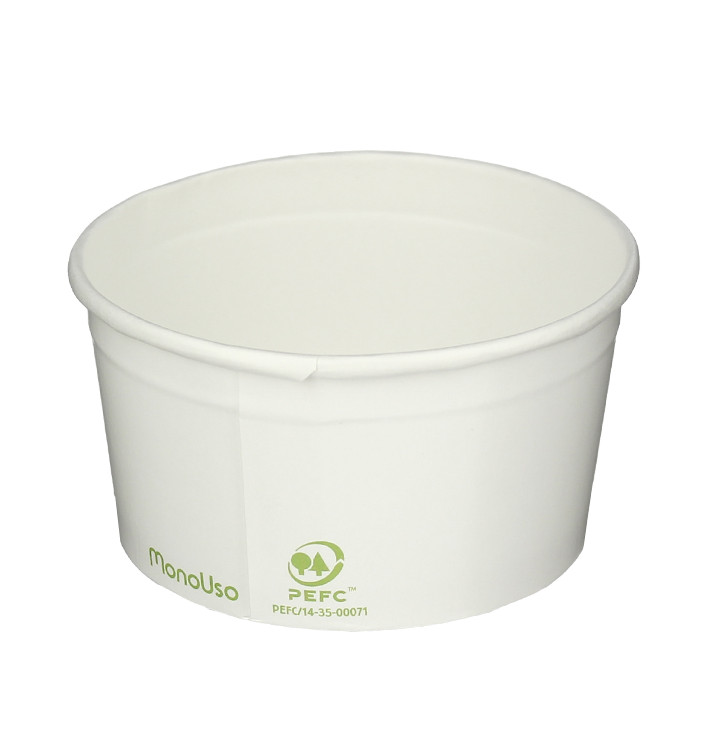 Paper Ice Cream Container EcoFriendly 140ml (2100 Units)