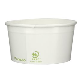 Paper Ice Cream Container Eco-Friendly 140ml (60 Units) 