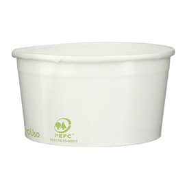 Paper Ice Cream Container Eco-Friendly 140ml (60 Units) 