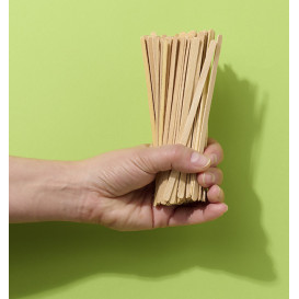 Wooden Coffee Stirrer Wrapped 14cm (5.000 Units)